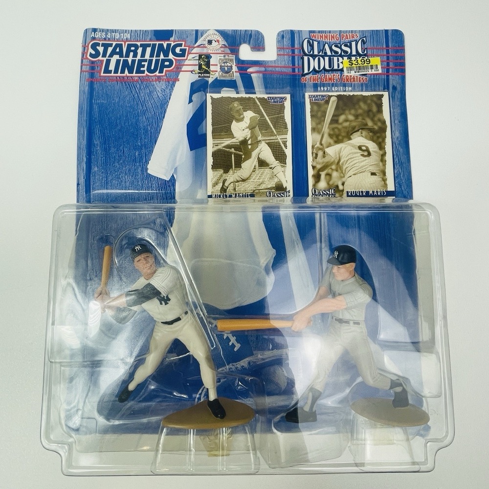 STARTING LINEUP Classic Doubles Roger Maris and Mickey Mantle 1997